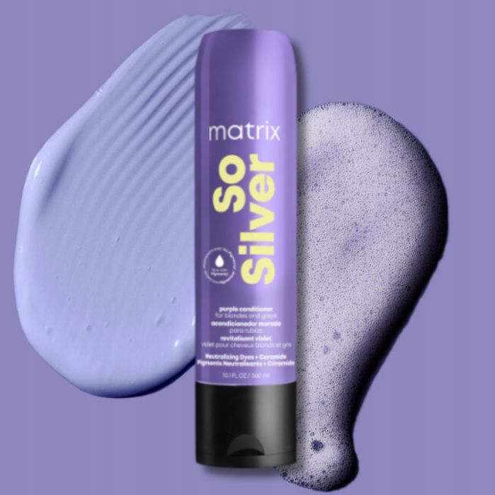 Odżywka Matrix So Silver z Pigmentem Włosy Siwe Platynowy Blond 300ml