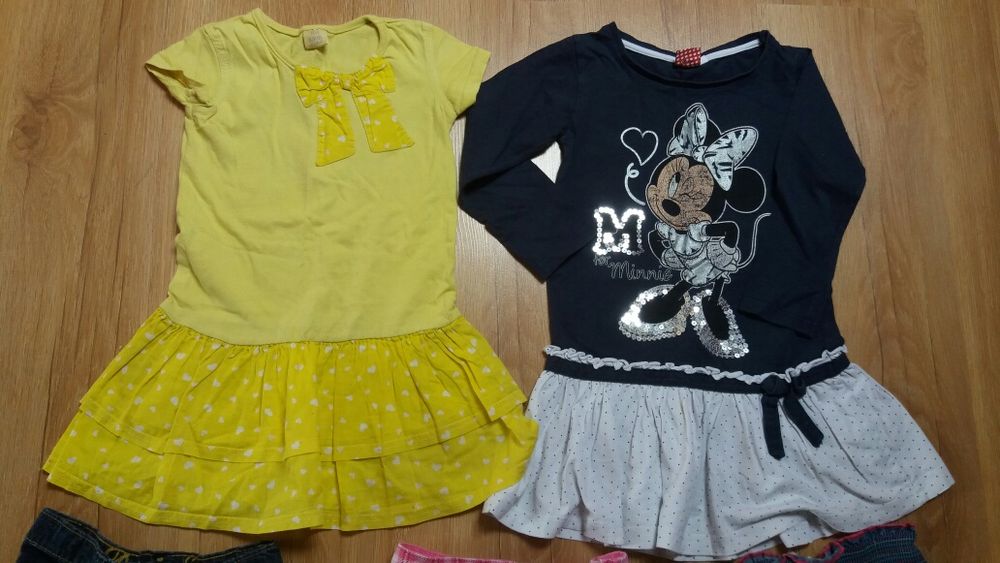 Zestaw paka lato sukienka bluzka koszulka spódniczka sweterki