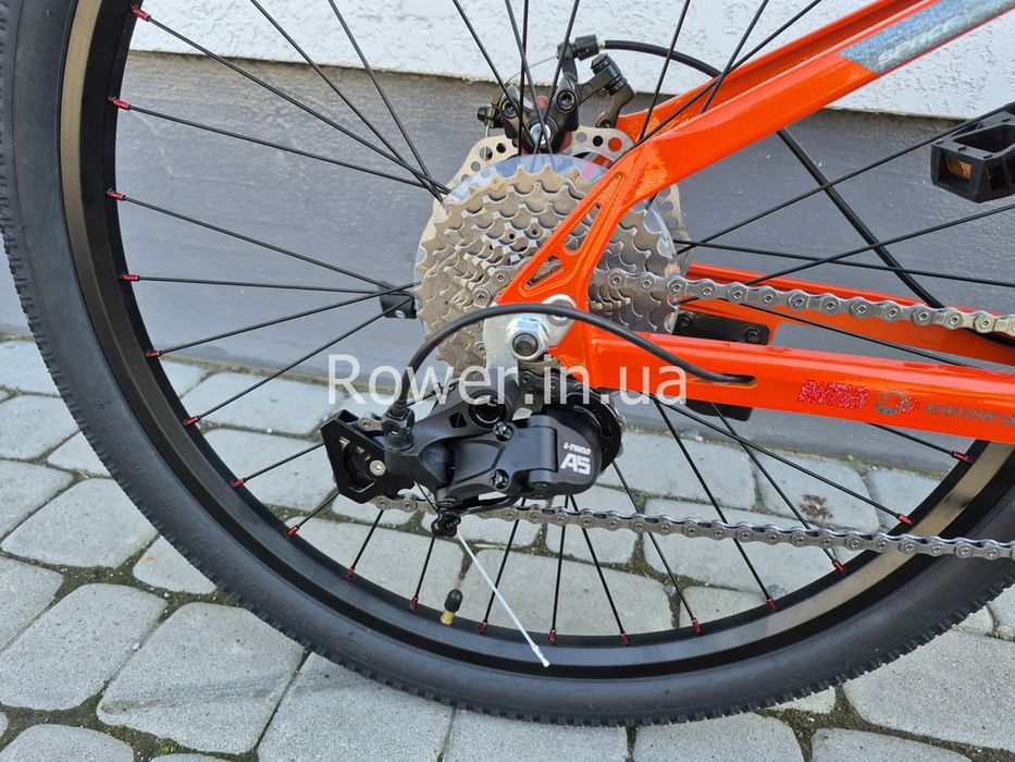 Дитячий магнієвий велосипед для 8-12 років SPACE MG 24" KID SKYLINE DD