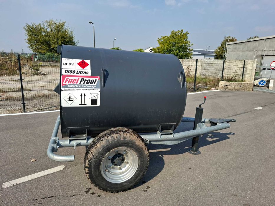Zbiornik mobilny na paliwo 1000L+ dokumenty, faktura vat