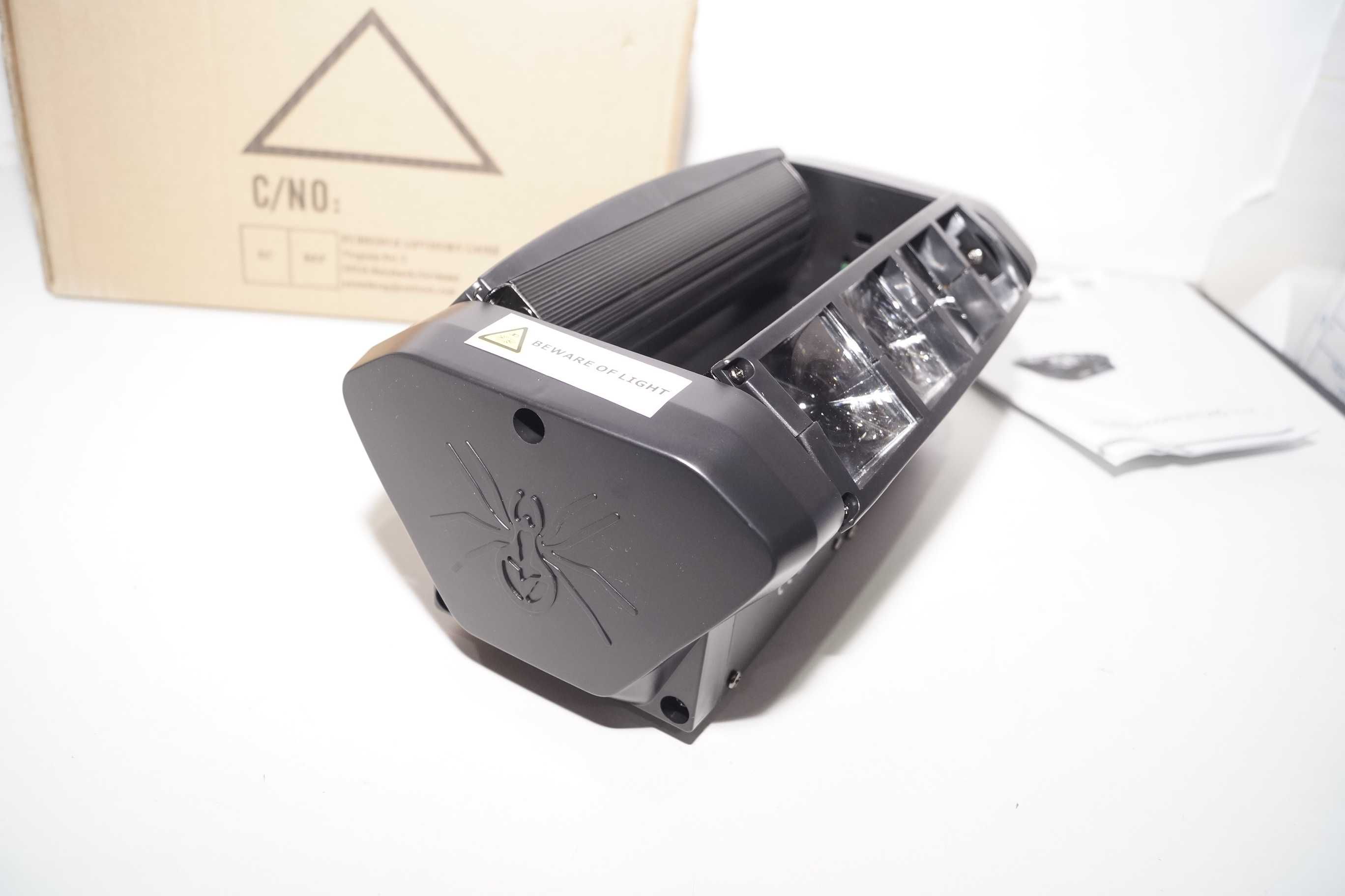 Ruchome głowy sceniczne 8x3W 8Beam DMX DJ Beam Efekt świetlny