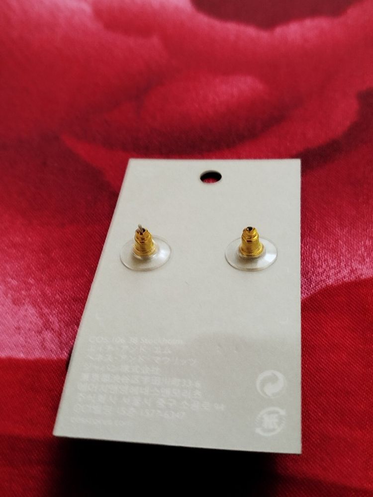 Серьги Cos оригинал гвоздики