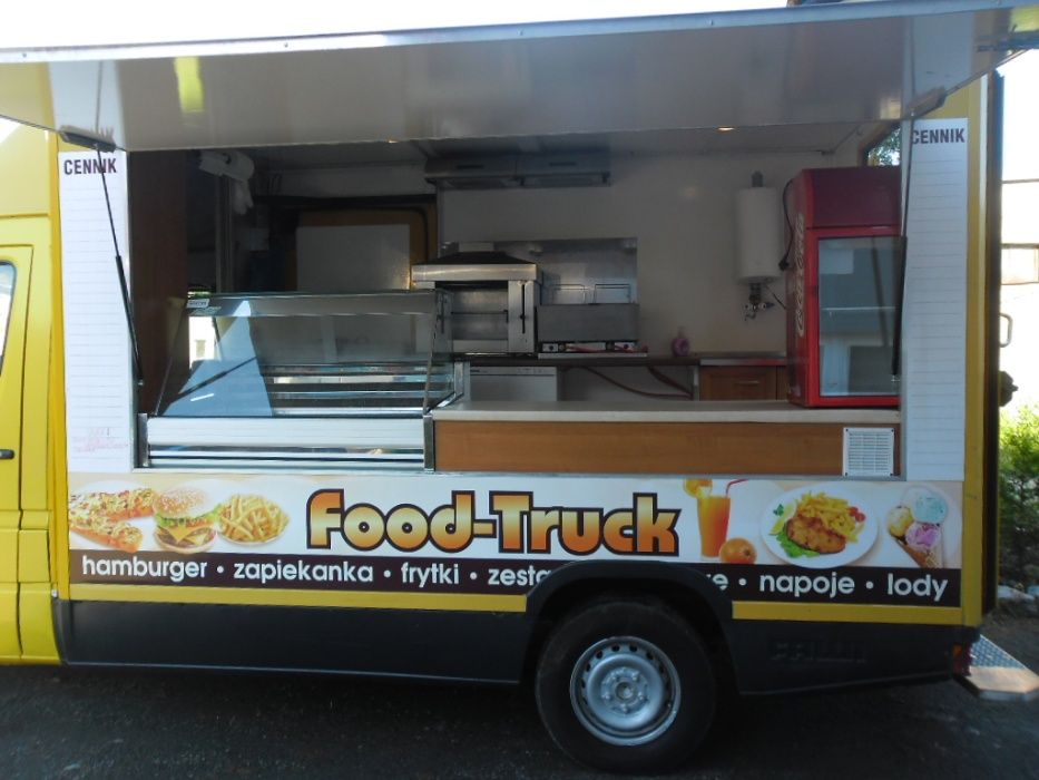 Food Truck Autosklep Gastronomiczny Samochód Wędliny Wynajem wynajm