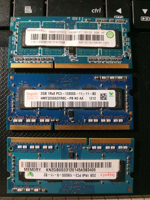 Опер. пам'ять для ноута ddr3