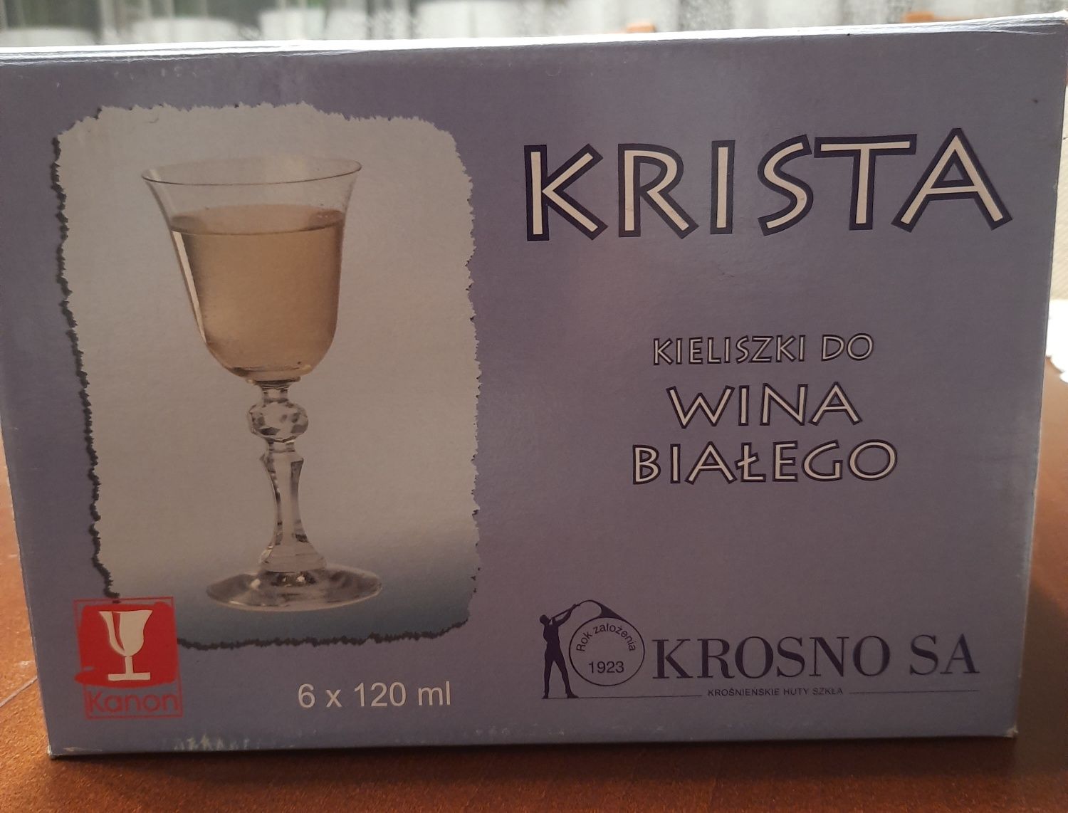 Kieliszki do wina białego KRISTA KROSNO SA