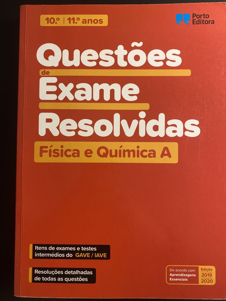 Livro de Preparação para os exames 11° ano Física e Química A