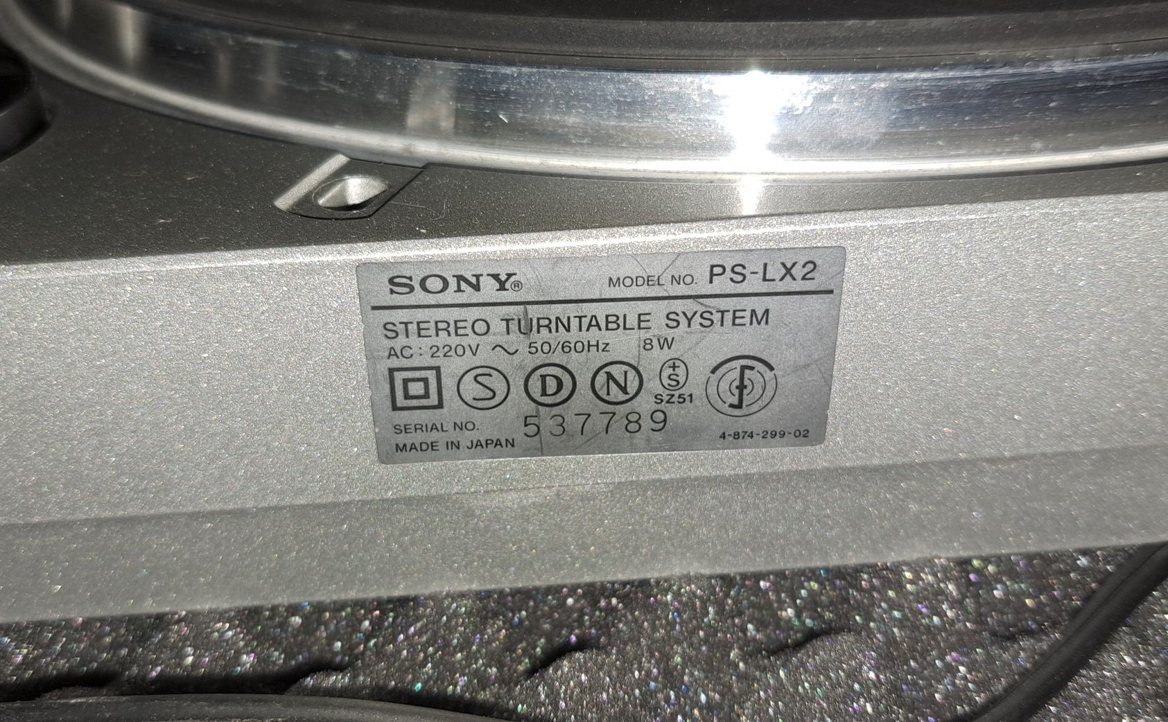 Gramofon Sony PS-LX2 igła ND150G wkładka XL-150