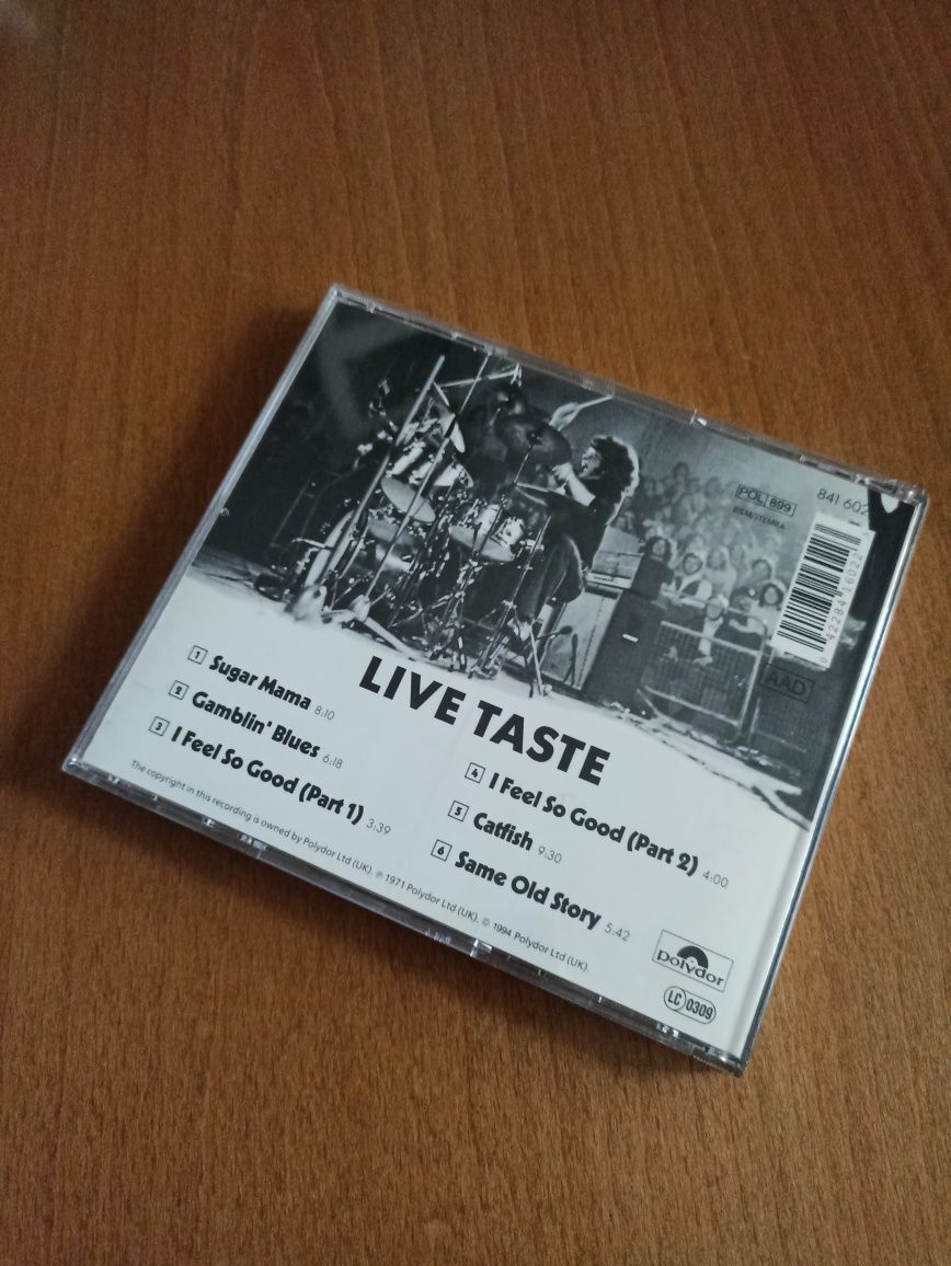 Live Taste płyta cd