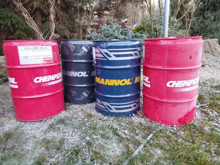 Beczki metalowe 60 litrów