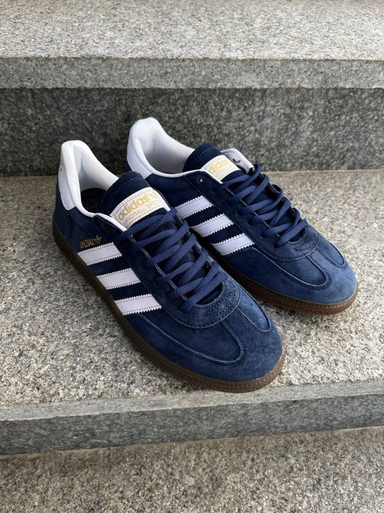 Кросівки Adidas Spezial Blue/White | адідас спешиал