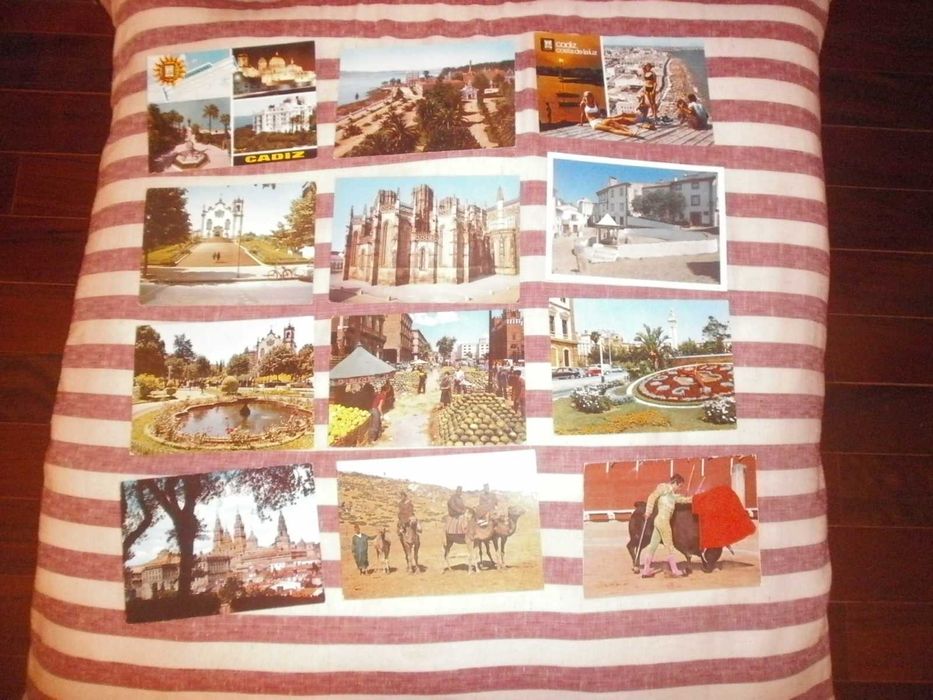 37 cartões postal vintage