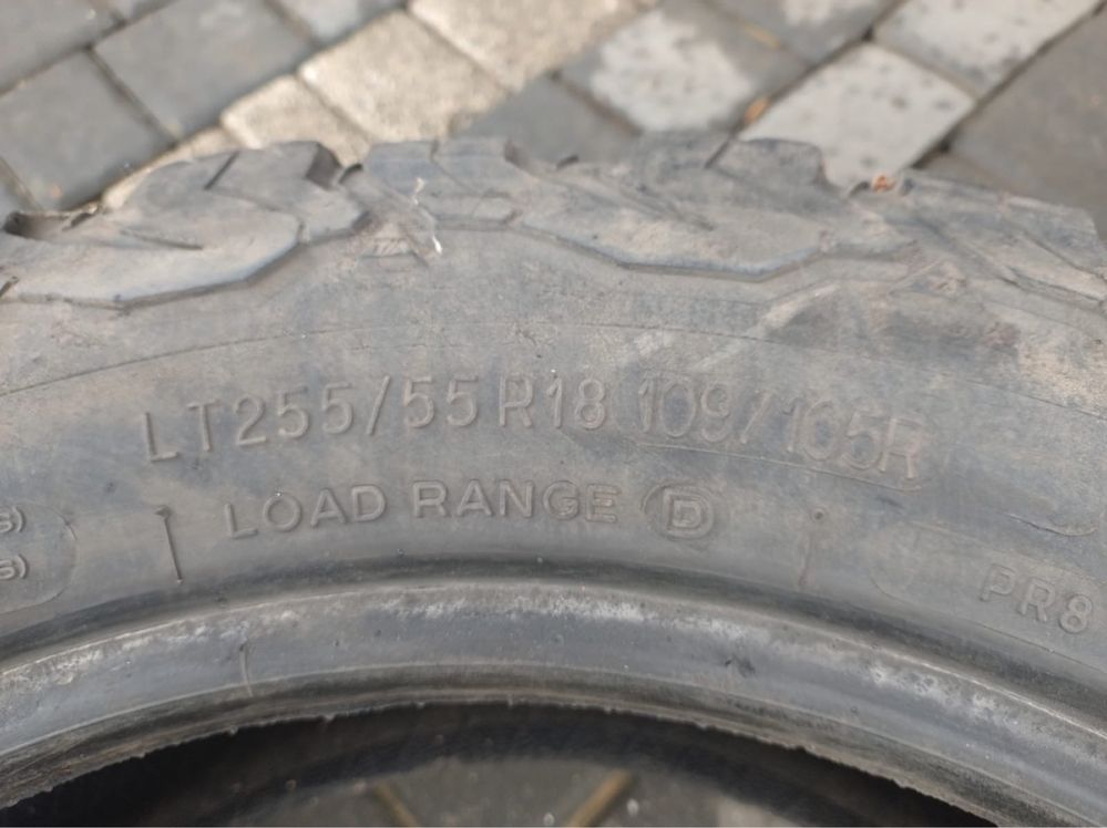 BFGoodrich All-Terrai T/A 255/55 R18 -Używane, stan dobry 150 zł/szt