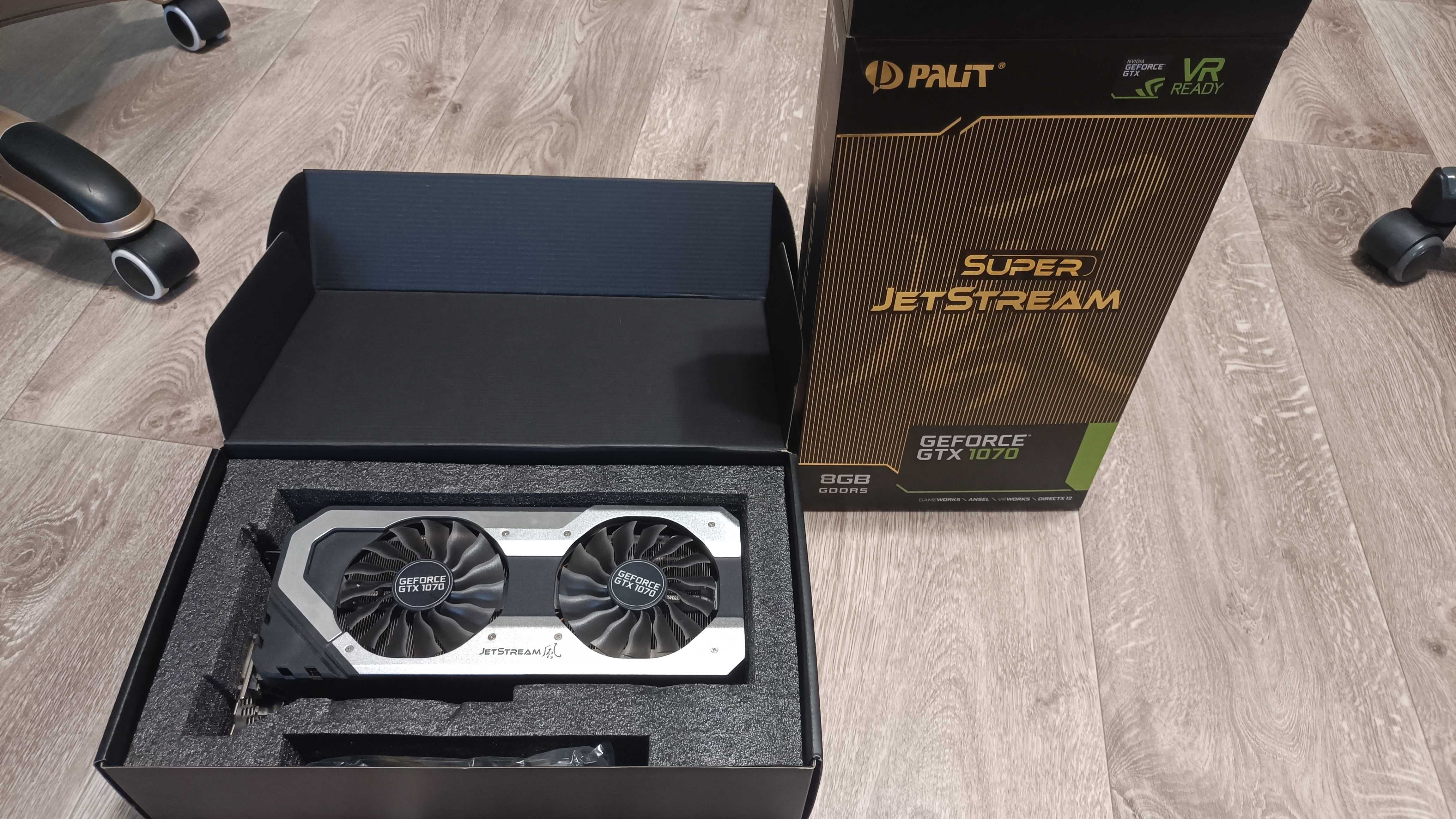 Відеокарта Palit GeForce GTX 1070 JetStream 8GB GDDR5 (256bit)