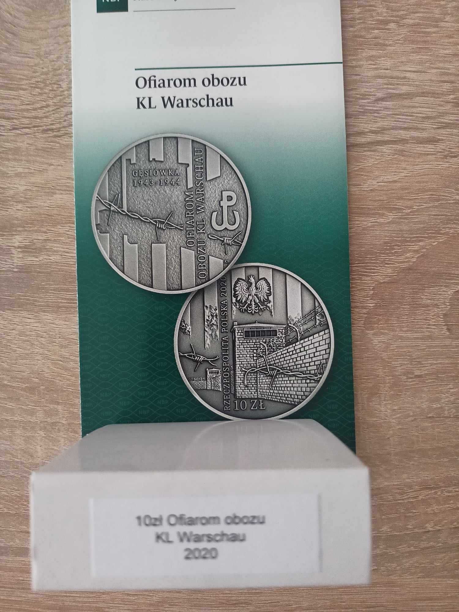 10 zł Ofiarom obozu KL Warschau