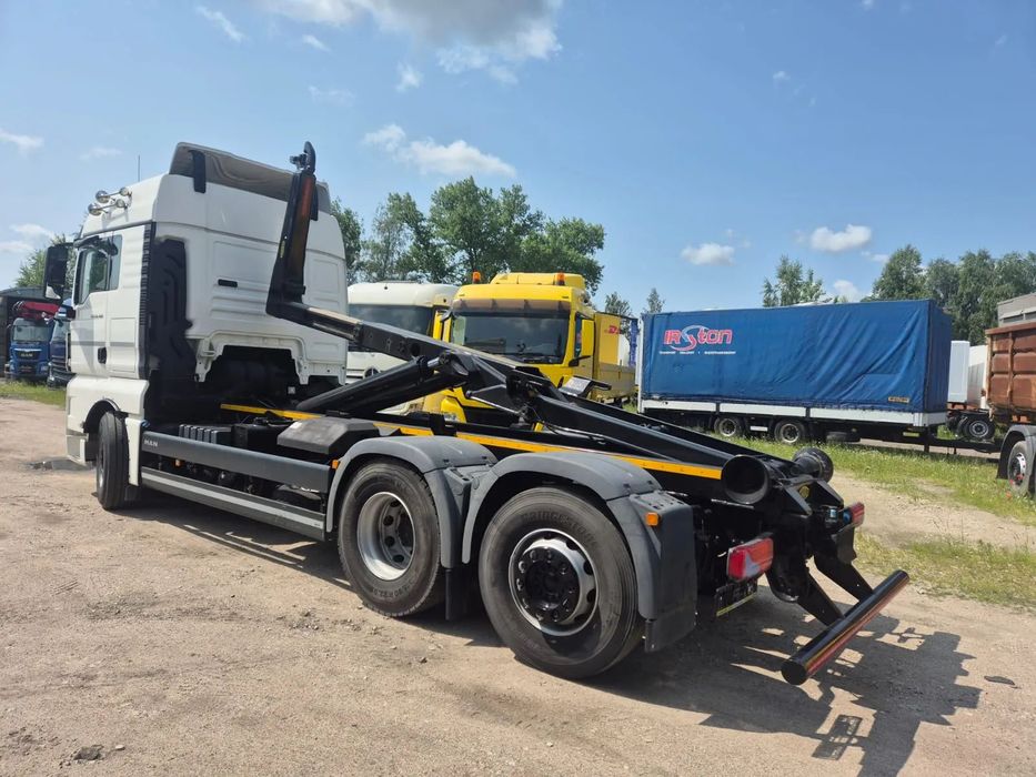 MAN TGX 26-460 Hakowiec oś skrętna  Hakowiec oś skrętna