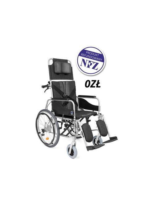 Wózek bierny aluminiowy /  Pomagamy w uzyskaniu 100% refundacji NFZ !
