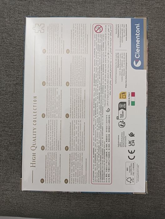Puzzle da Clementoni com 500 peças