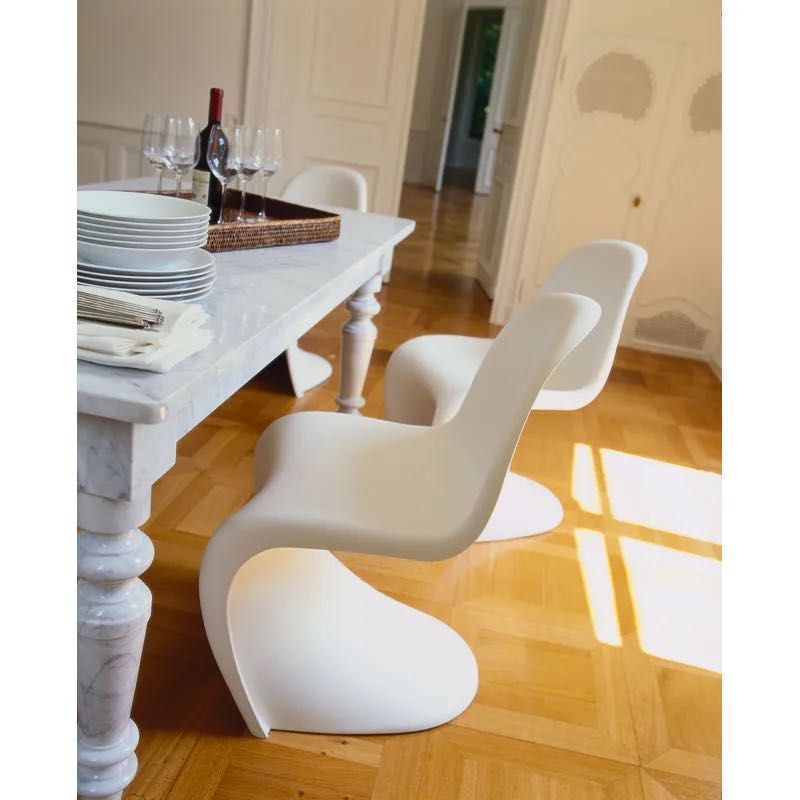 Krzesła do jadalni stołu Pantone Panton białe 4szt Gdańsk