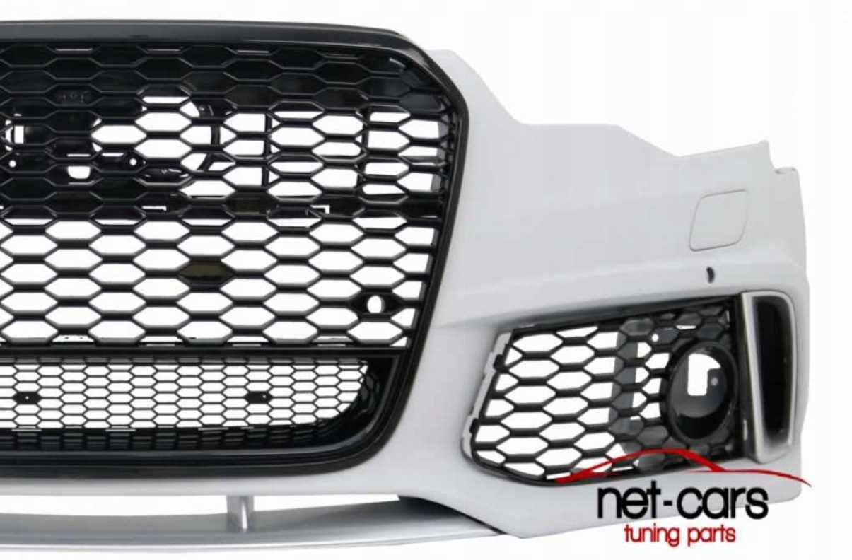 Zderzak przód + grill + dyfuzor AUDI A6 C7 4G 15-18 wzór  RS6 lift