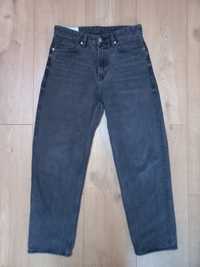 Spodnie jeansowe jeansy H&M Loose fit rozmiar 30/32