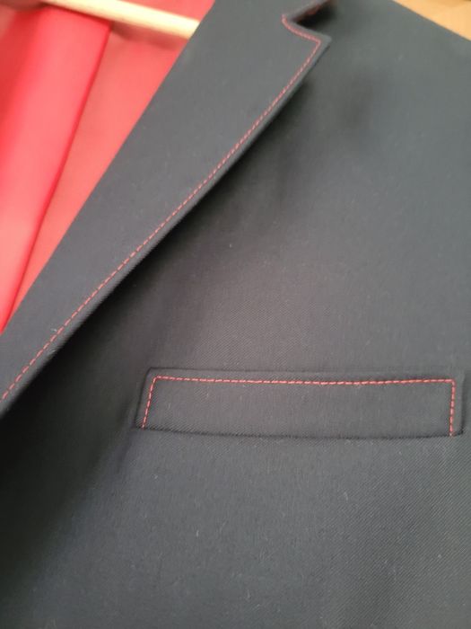 Garnitur meski czarny J&K rozm 54 176cm