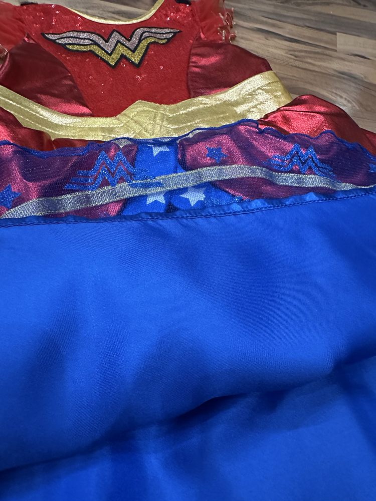 Платье сукня костюм Wonder woman DC Чудо женщина на 5-6 лет