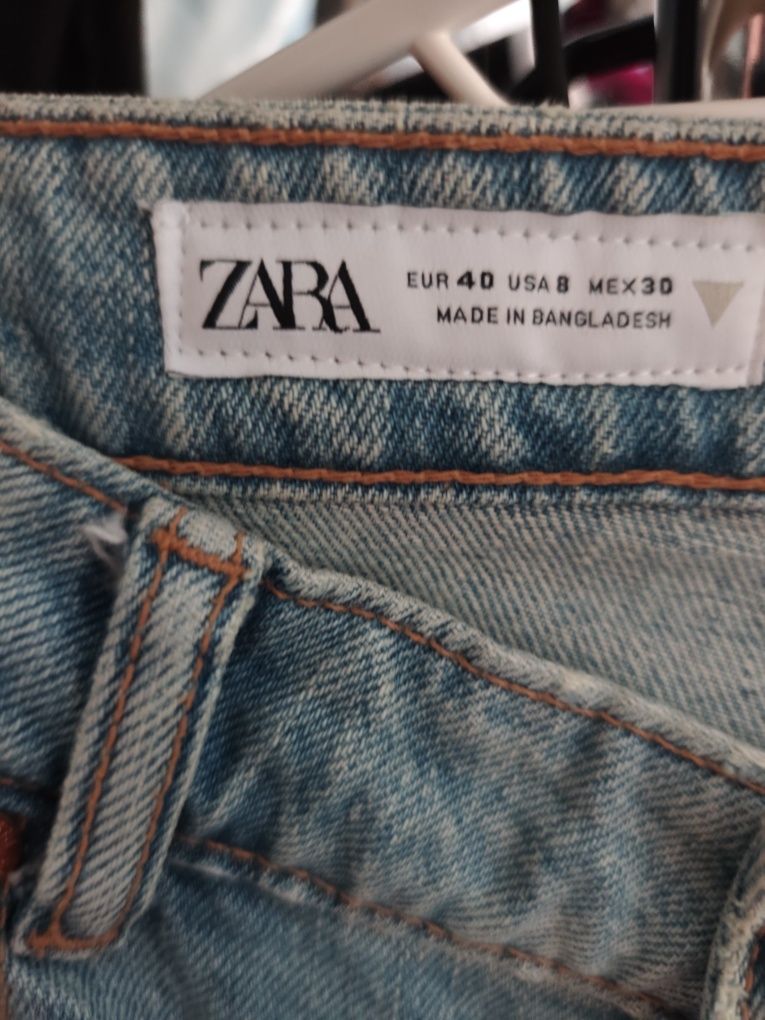Джинси ZARA оверсайз
