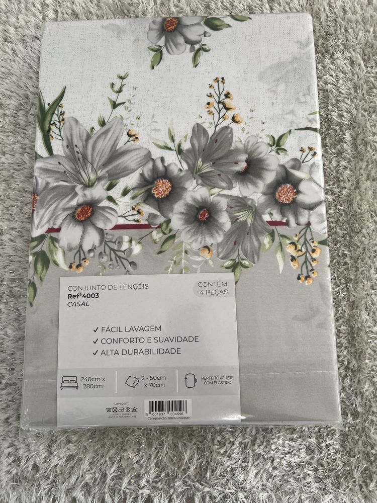 Jogo de cama estampado