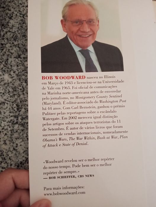 TRUMP LIVRO Bob Woodward