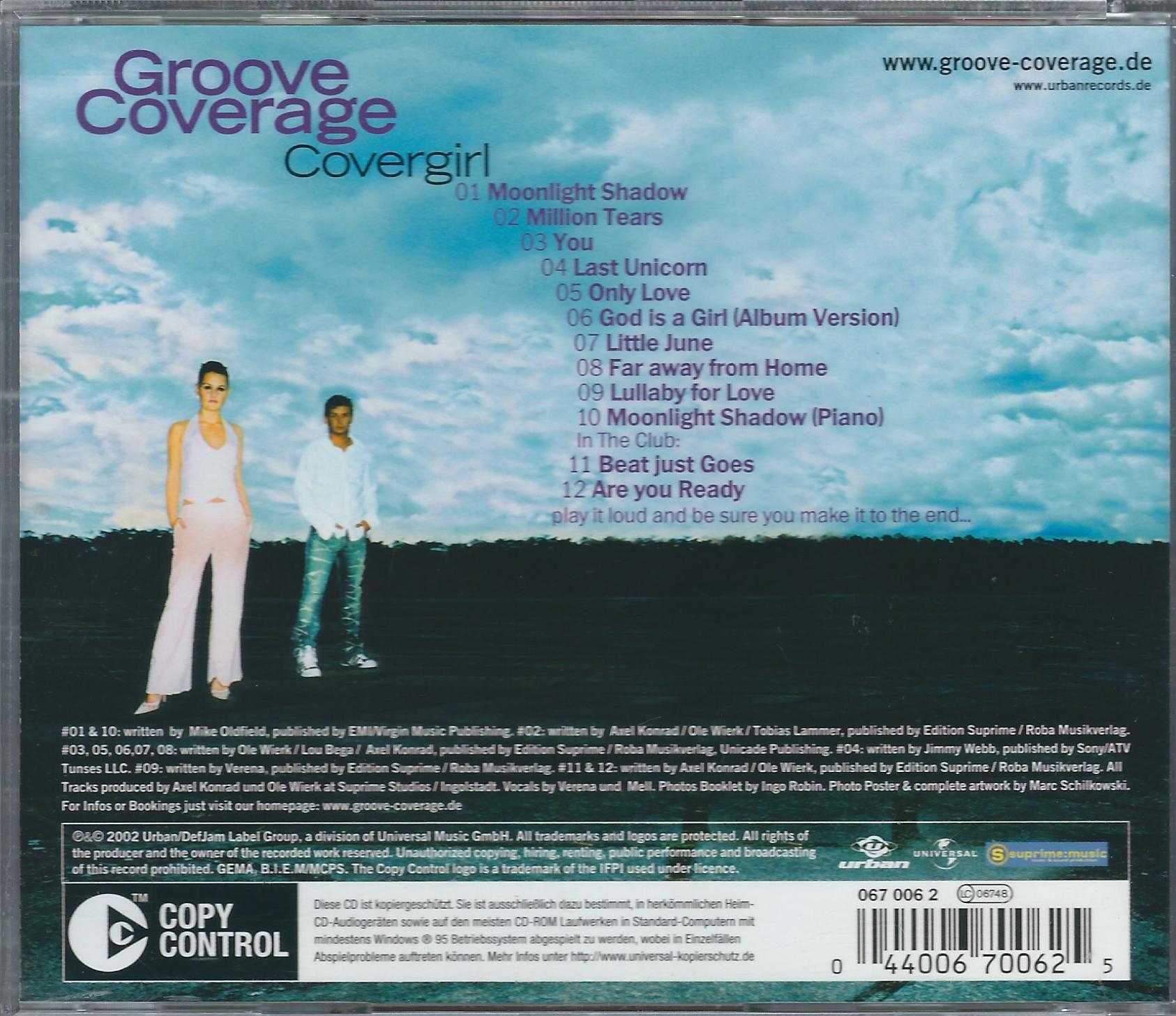 CD Groove Coverage - Covergirl (2002) (Urban) (Fanposter)