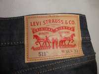 LEVIS 511 W36 L32 NOWE oryginalne spodnie Jeans