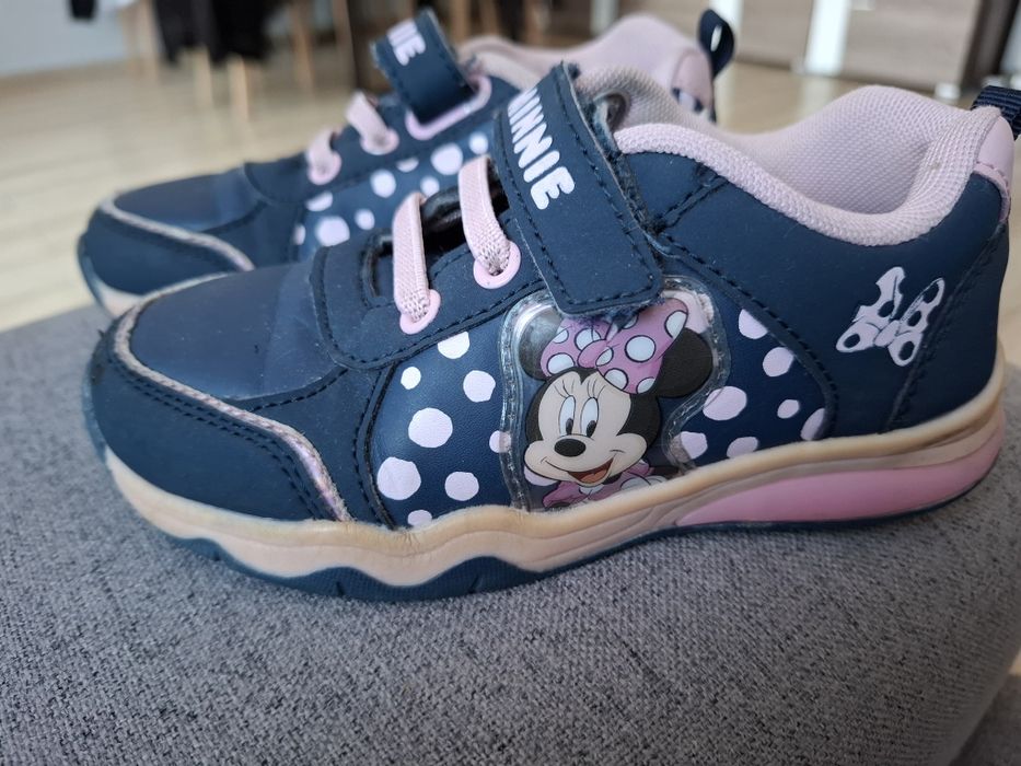 Świecące adidasy buty r.28 sneakersy adidasy CCC Geox Disney Minnie