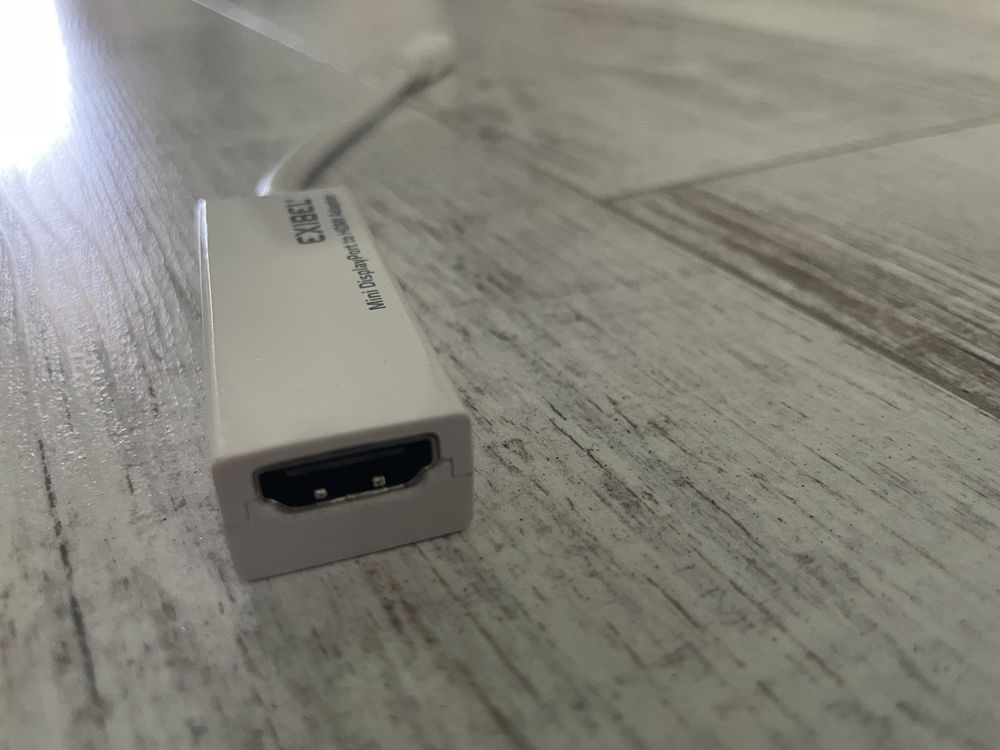 Mini DisplayPort DP męski na HDMI rzeński konwerter