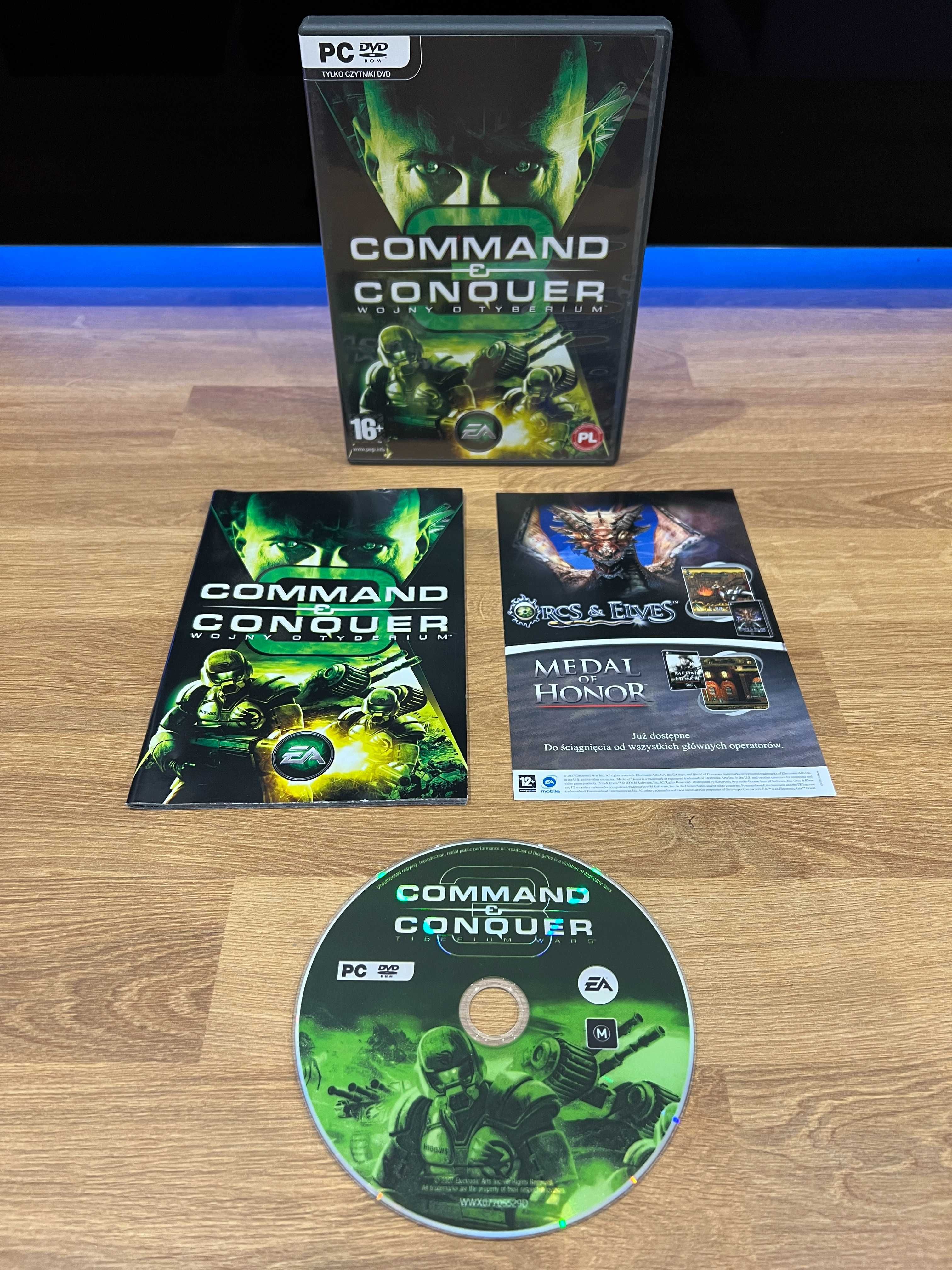 Command & Conquer 3 Wojny o Tyberium (PC PL 2007) premierowe wydanie