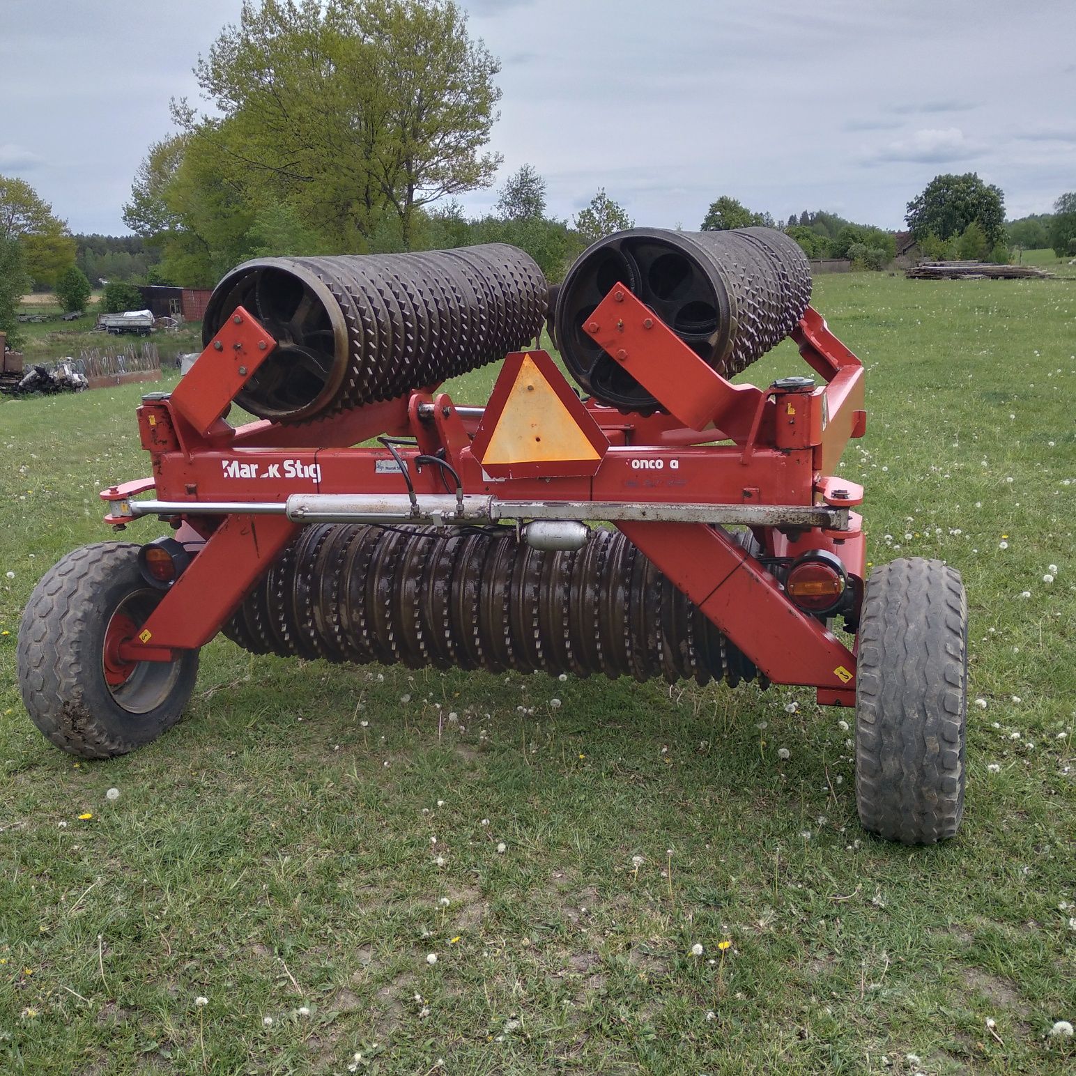 Wały posiewne  6.3m Fi 53cm hydrauliczne ciężkie zachodnie