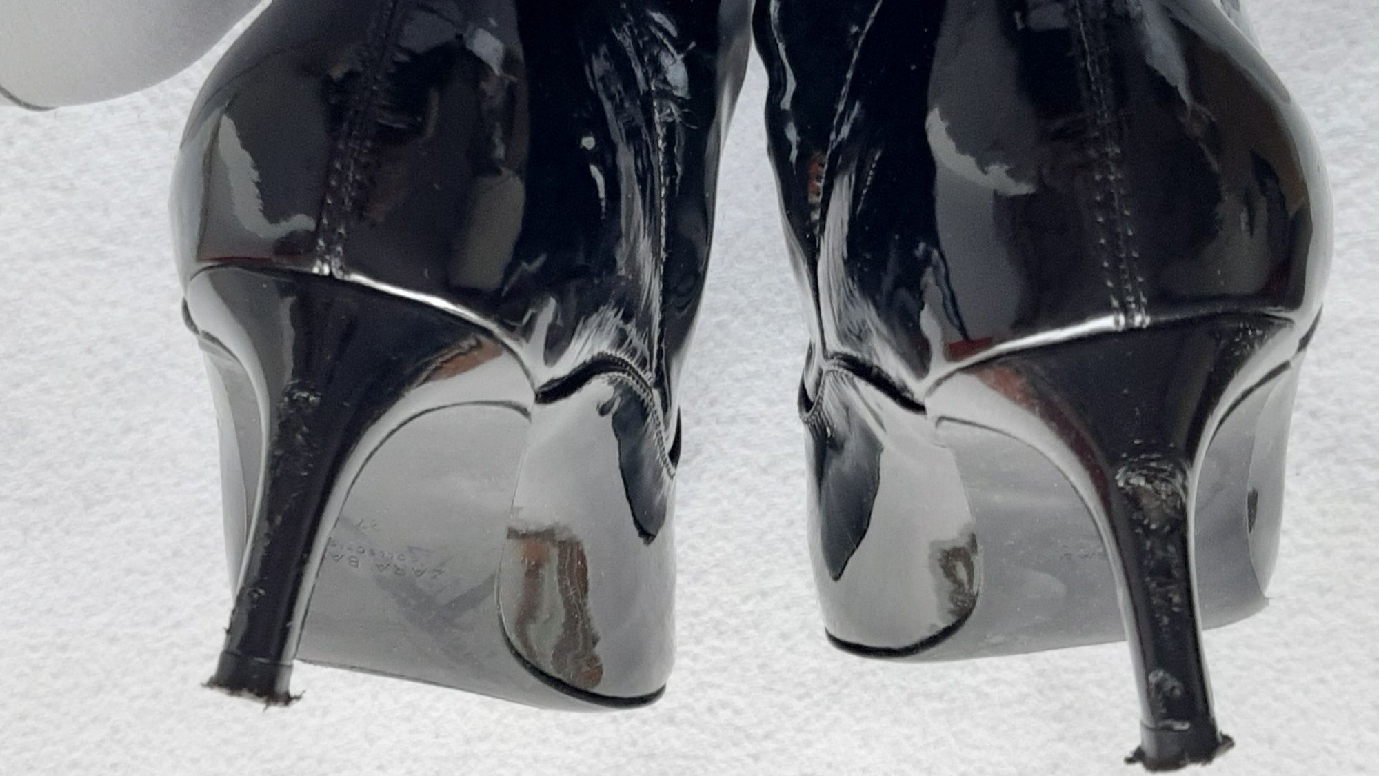Botins pretos, Tam. 37, Zara