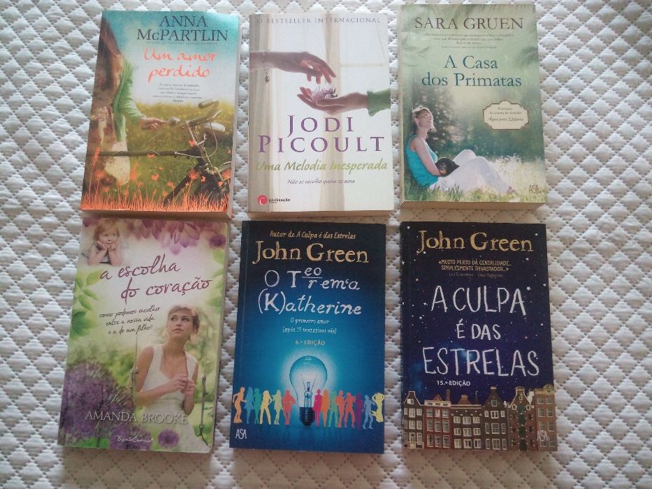 6 livros romances