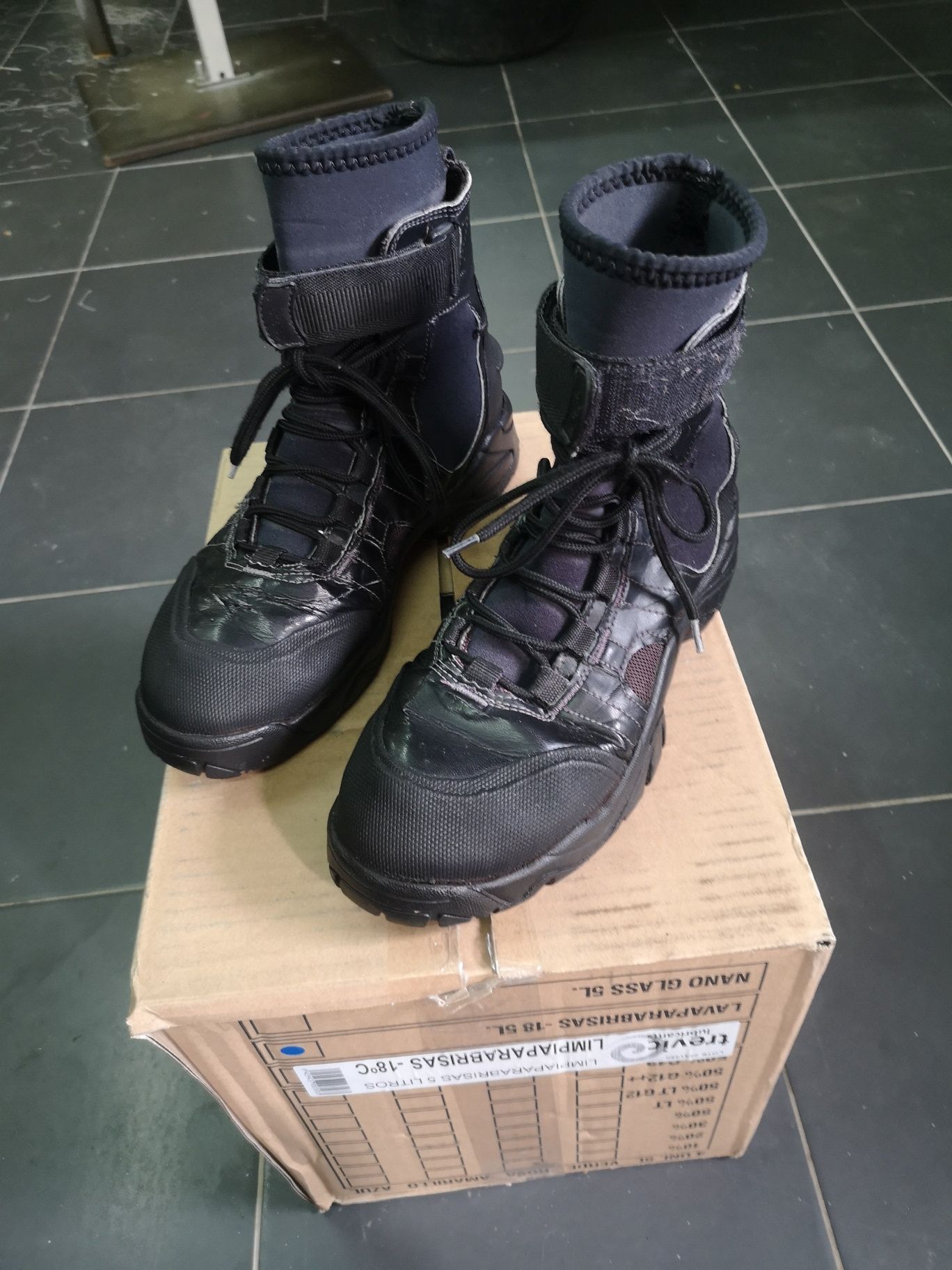 Botas de neoprene