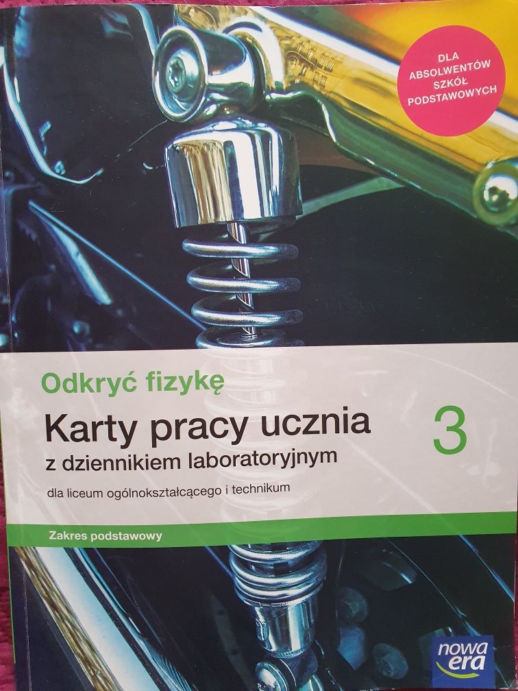 Fizyka kl. 3 karty pracy