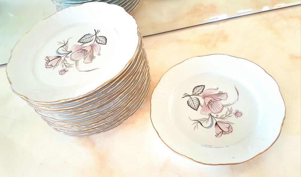 Serviço Vista Alegre completo para 12 pessoas