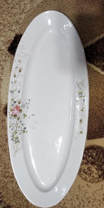 Блюдо для осетра 1870г. М.С.Кузнецов Тверь