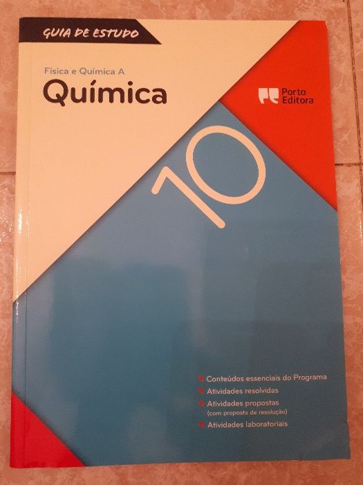 Livro de apoio de Físico química A 10.° Português 10° ano