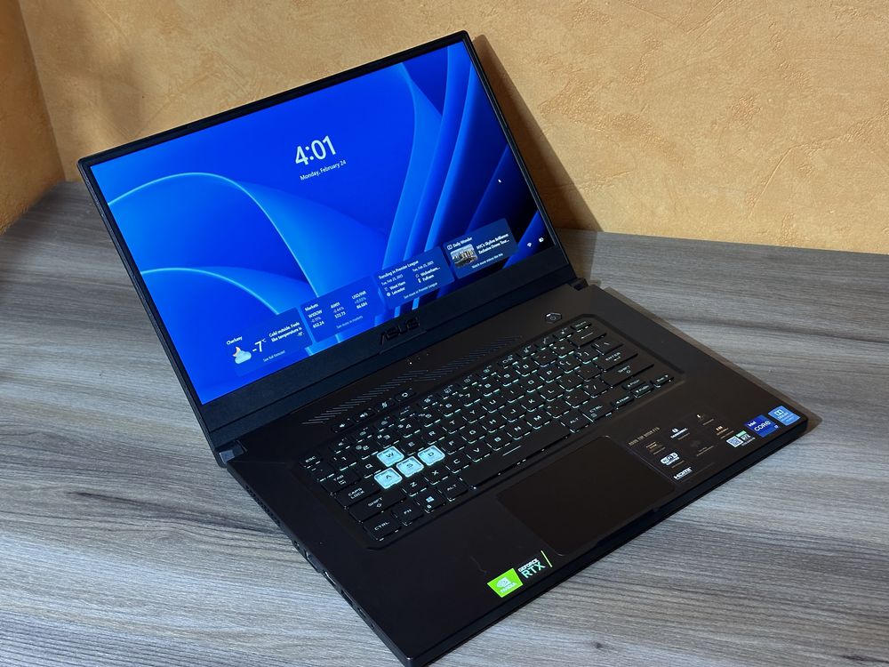 Ігровий Asus TUF Dash F15(Core i7/RTX3060/512/16/144hz ips)