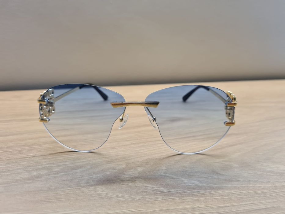 HIT Nowe Damskie Okulary Przeciwsłoneczne Polaryzacyjne UV400 Złote