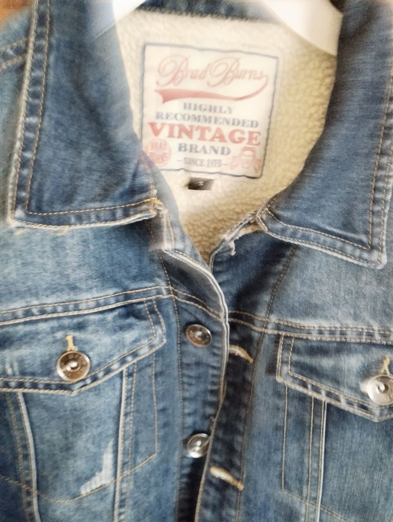 Kurtka jeansowa vintage S