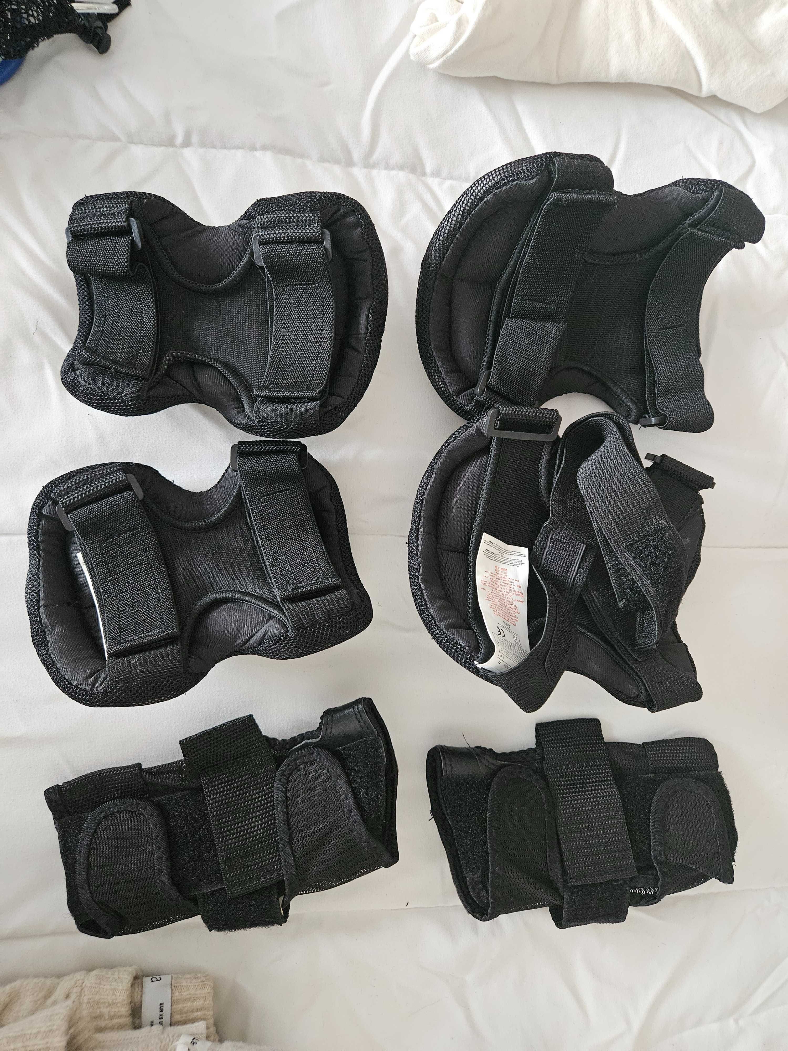 Protecções para bicicleta, patins, skate..