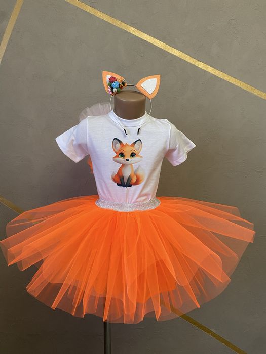 Новорічні костюми лисичка, білочка, сніжинка, киця, мишка, цукерка