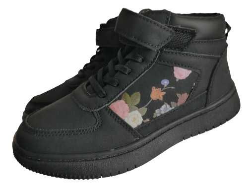 Sneakersy dla dziewczynki buty sportowe trzewiki 31 20,00cm kwiatki