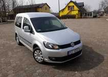 Volkswagen Caddy VW CADDY 1,6 TDi Minivan Van kombi Polski Salon Zamiana Zamienie Bus B
