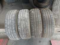 185/60R15 Cztery używane opony letnie Dunlop